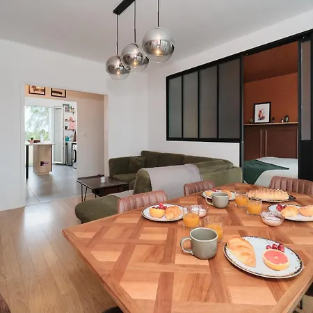 Apartment 6 Pers - Parking Prive - Aeroport Lyon Saint-exupery Saint-Bonnet-de-Mure